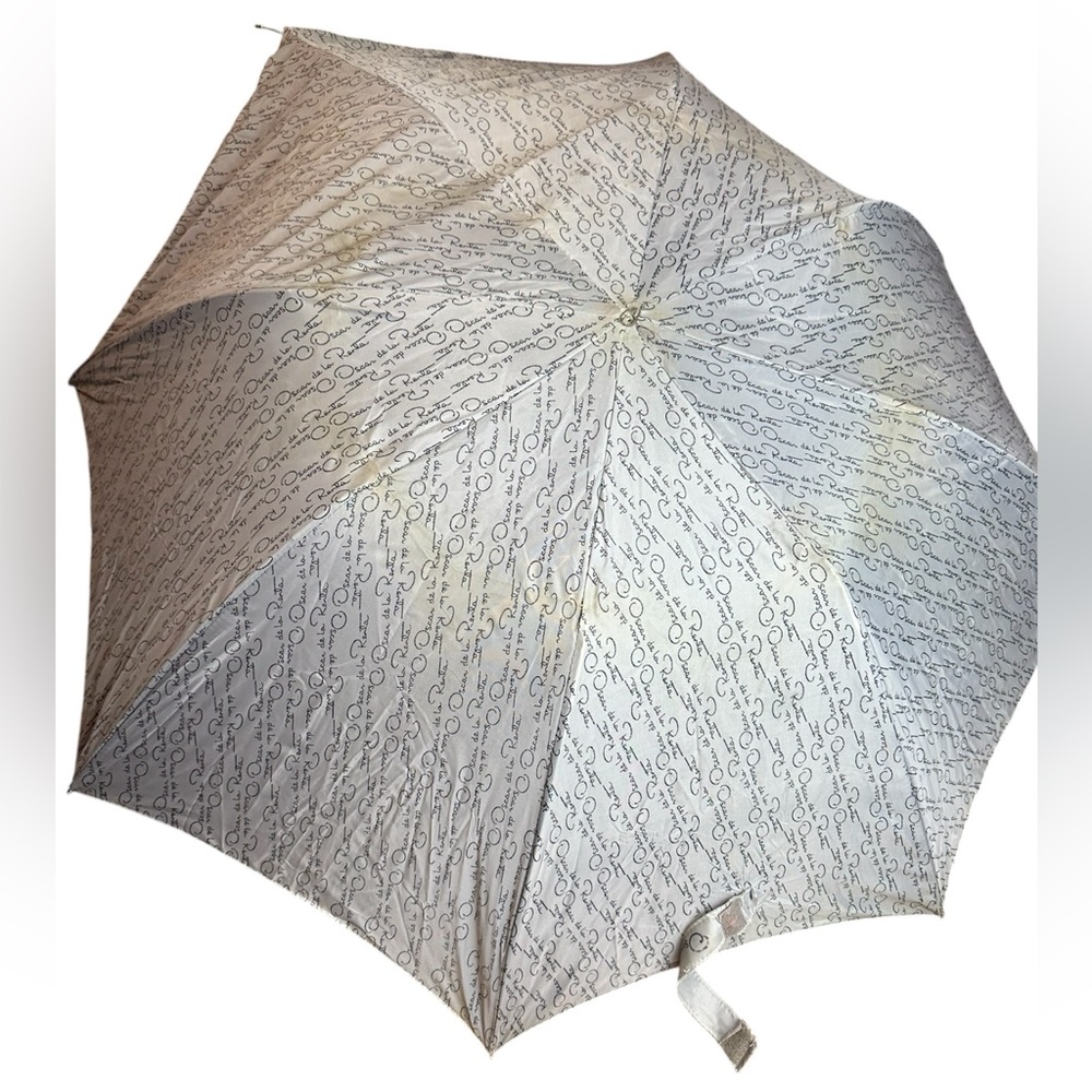 Oscar de la Renta Monogram Umbrella